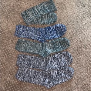 5 Pairs American Trench Random Plait Socks
